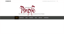 Desktop Screenshot of kalligrafie-propfe.de